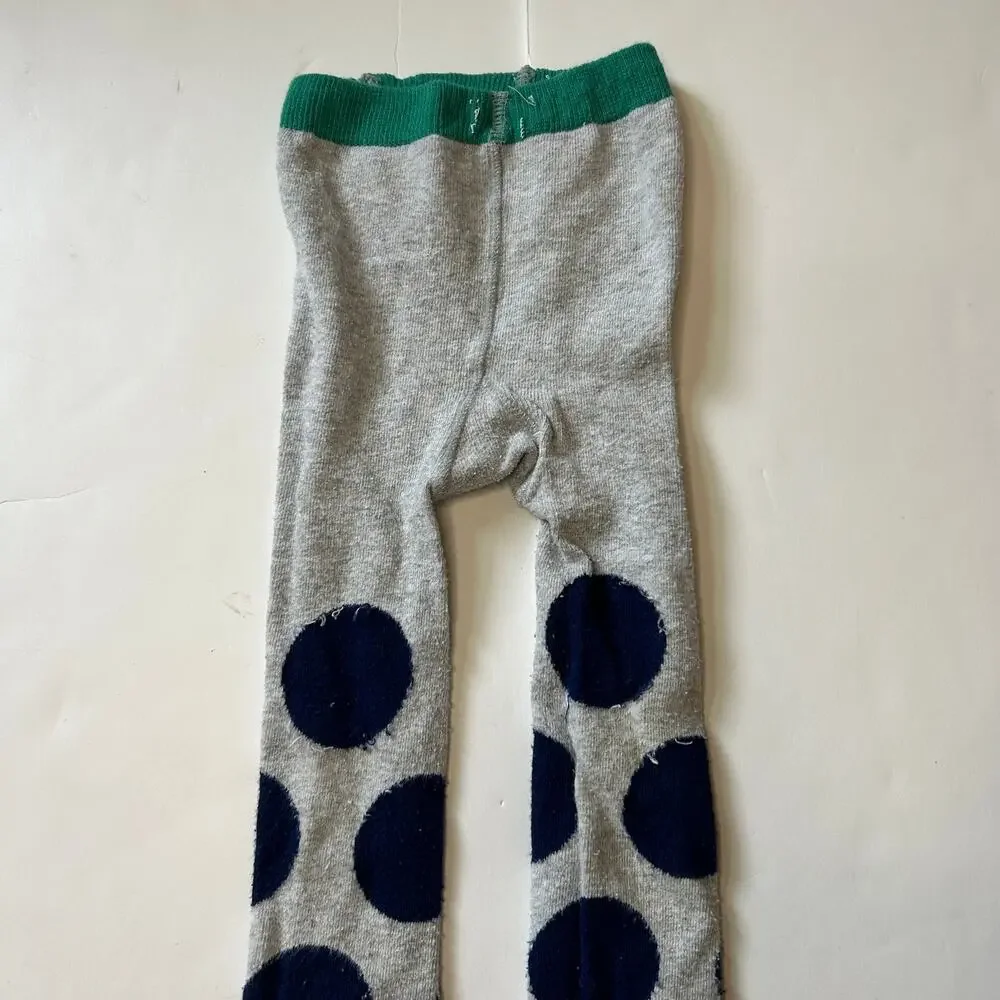 Mini Boden Polka Dot Tights 4-5Y
